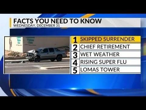 KRQE Newsfeed: ABQ woman fails to surrender, APD Chief retirement, Rain chances, NM flu uptick, ABQ