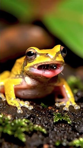 This Tiny Frog Is a Silent Hunter 😳🐸 | Nature in 8K