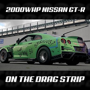 2000whp GT-R on the 1/4 mile 🚀 | Livinglifefast LLF