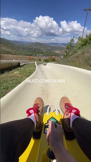 Alpine Slide in Park City, Utah