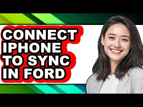 How to Connect Iphone to Sync in Ford - Step by Step