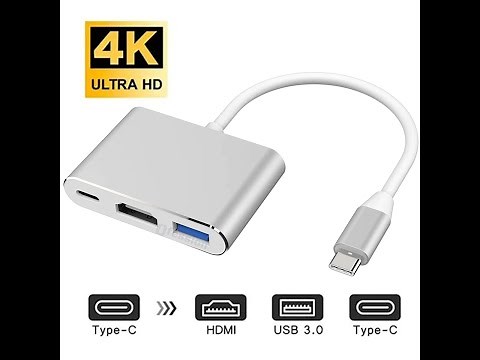 Adaptador Usb 3.1 Tipo C A Hdmi Hembra+ Usb 3.0 + Usb Tipo C en OFESSION