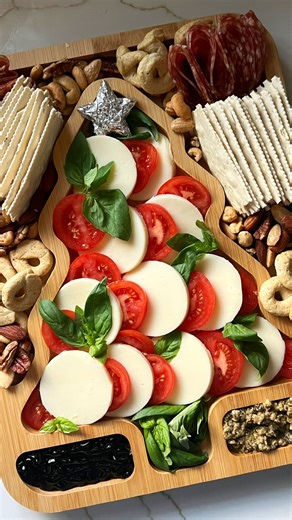 Build•A•Board by Farberware on Instagram: "All we want for Christmas is cheese 🎄🧀 A festive tree board stacked with holiday favorites and ready to steal the show. Make it. Take it. Enjoy it."