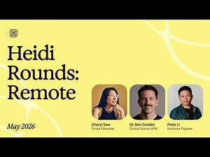 Heidi Rounds May 2026 - Remote