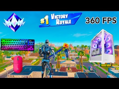 Fortnite Unreal Ranked Reload On PC | Keyboard & Mouse Gameplay | 360 FPS | 4K
