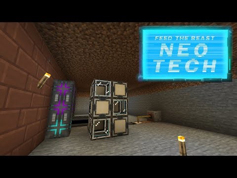 AE2 Autocrafting| FTB NeoTech Ep 25