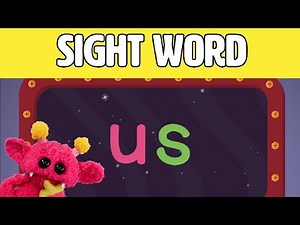 US - Let's Learn the Sight Word US with Hubble the Alien! | Nimalz Kidz! Songs and Fun!