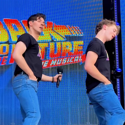Whiplash is a small price to pay for these ROCK ‘N ROLL dance moves!!!! 🤪⚡️ | Back To The Future - Musical