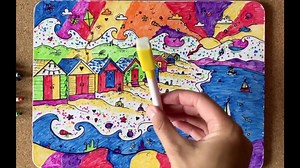 For a limited time only, get up to 25% off this unique placemat colouring in set created by Rhiannon Art! 🎨 Get 4 Welsh themed placemats, 1 large Welsh Dragon centrepiece 2 packs of colourful dry erase pens. My high quality, thick placemats can be coloured in time and time again! A fun and creative gift for yourself or a loved one this Christmas. ⛄❄️ Use the ‘Get Offer’ button now to get your savings. | Rhiannon Art
