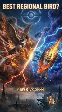 Best Regional Bird in Pokémon? Staraptor vs Talonflame! #pokemon #pokemondebate #pokemonshorts