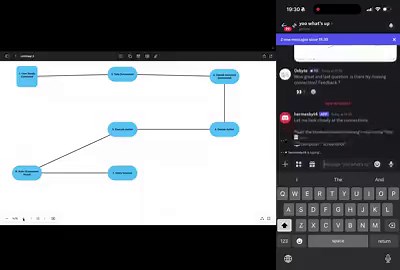 built computer use into hermes agenttell it what to do from your phone → it controls your mac no sandbox real desktop, real apps, real timea complex example : diagram on freeform@Teknium @NousResearch @claudeaifor more :https://t.co/3wgO1I9yDl