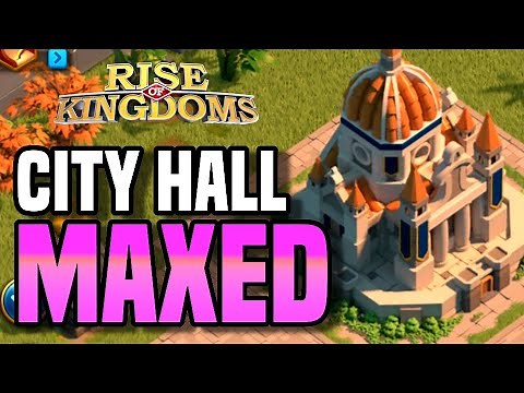 We are MAX Level City Hall 25 in Rise of Kingdoms
