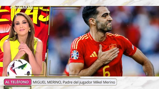 El padre de Mikel Merino confiesa cómo vivió el gol de su hijo contra Alemania: "Es especial, te llena de orgullo"