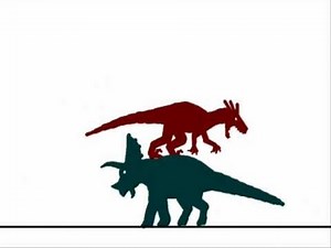 Utahraptor vs Triceratops
