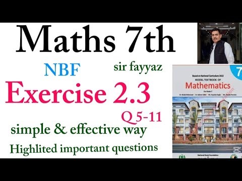 Maths class 7th | exercise 2.3 | ex 2.3 | Q 5-11 | NBF | unit 2 | Square & Square roots | grade 7
