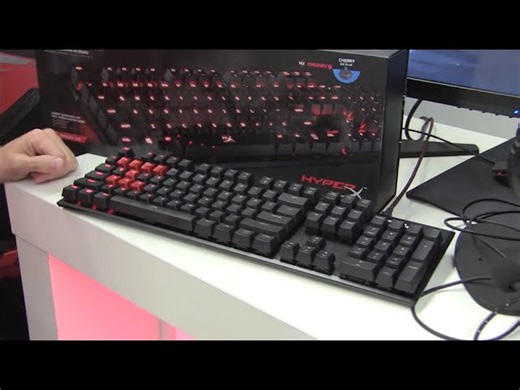 Kingston Alloy FPS keyboard revealed at Gamescom 2016