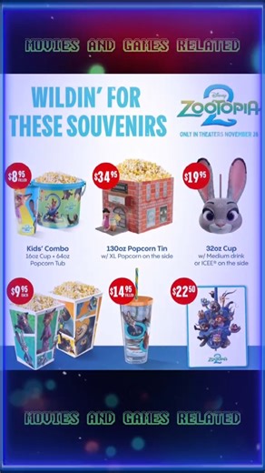 Zootopia 2 - Theater Merchandise #zootopia2 #popcornbucket #movies #disney