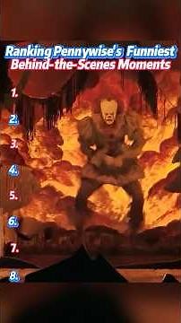 Ranking Pennywise's Funniest Behind-the-Scenes Moments.#Pennywise##itwelcometoderry#billskarsgard