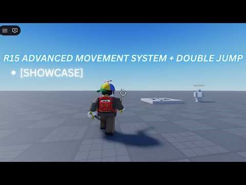 [FOR SALE💸] R15 Advanced Movement System + Double Jump💨 | #robloxstudio #roblox #showcase #gamedev