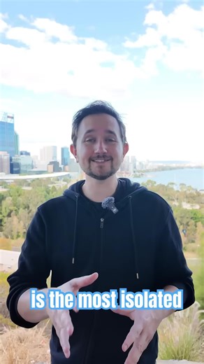 A fun geography fact about Perth! #geography #perth #perthaustralia