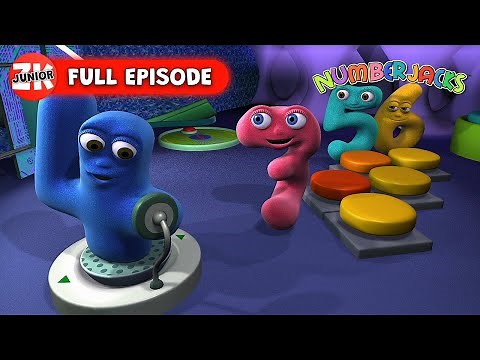 Measured Response - Numberjacks S2 E6 Full Episode | ZeeKay Junior