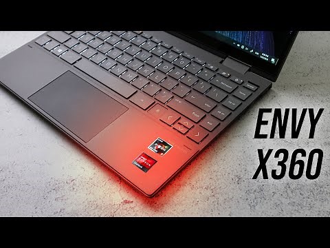 HP Envy x360 Review - 6 Core Ryzen 13"!
