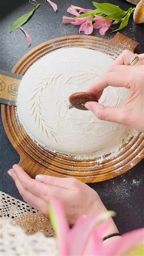A Woman’s Touch in Sourdough Art | Emotional Bread Scoring ASMR | Handcrafted Beaut #breadart