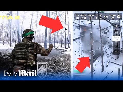 Ukrainian brigades eliminate Russian troops with tactical grenade assault in the Serebryansky Forest