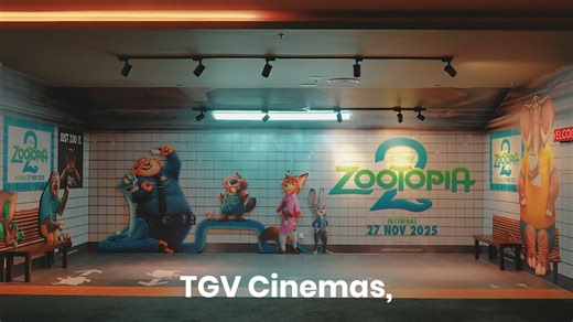 Catch a train to Zootopia at TGV Pavilion Bukit Jalil 🚅🐰🦊🐍 Be sure to get some popcorn and snap some pics while waiting for the train! You can also get our official #Zootopia2 Judy's Headband with every purchase of 2x Indulge movie tickets 🎫 🎫 Book your #Zootopia2 tickets now: https://bit.ly/TGV-ZTP2 #TGVWorldOfWonders #Zootopia | TGV Cinemas