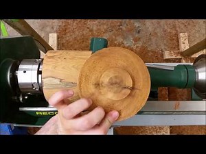 Wood turning - My way of turning lidded box full demo for beginners