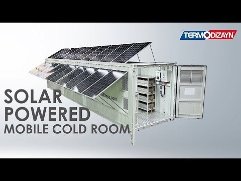 Solar Powered Mobile Cold Room