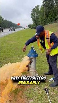 Why do fire hydrants need to be opened regularly #knowledge #fyp