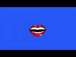 animated lips green screen/lips animation on green screen