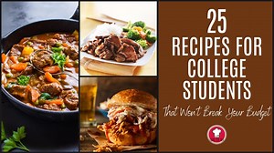 28 Broke College Student Meals | Food For Net