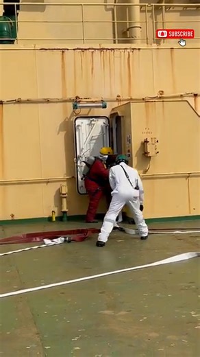 Emergency Fire 🔥 Drills ⚓ Sail Marine #offshore #navy #marineworld #sailboat #sailing #engineer #merchantnavy #ship #sealife #ocean #voyage #navigation #sailor #maritime #Seafarer #marine #lifeatsea ⚓ | Sail Marine