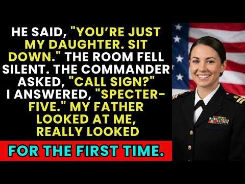 My Dad Said I Didn’t Belong in That Room — Until They Called Me by My Code Name