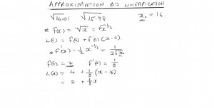 SOLVED:Use linearization to approximate the given quantity. In each… | Numerade