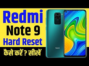 Redmi Note 9 Hard Reset Kaise Karen,How To Hard Reset Redmi Note 9,Redmi Note 9 Hard Reset KaiseMare