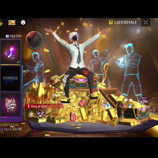 New King Of Gold Emote Event Spin !Free Fire New Event IFF New Event |FF New Event Today #shorts