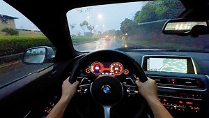 POV 沉浸式駕駛體驗雨中自駕北海岸/2014 BMW 650i Grand Coupe (ASMR,無音樂,無人聲,白噪音 #asmr #povdrive #asmrdrive #bmw #650i | 大衛小老闆 明龍汽車