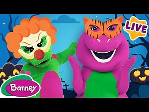 Barney's Tee-rrific Halloween Party | Full Episodes LIVE | Barney the Dinosaur