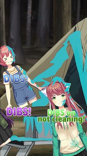 Dokis GET KARMA🐋(DDLC Voiced Animation) #ddlc #shorts