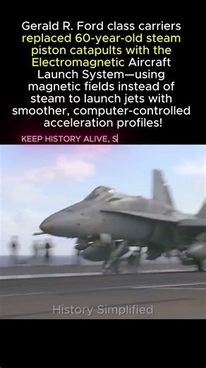 Steam Catapults Are DEAD. Electromagnetic Rails Now Launch F-18s.