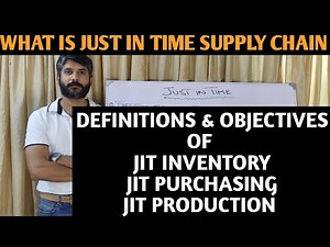 Just In Time Supply Chain | JIT Inventory | JIT Purchasing | JIT Production | Urdu-Hindi-SCM