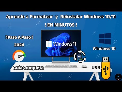 ✅Cómo Formatear E Instalar Windows 11/10 Desde una USB Fácilmente – Guía Paso a Paso 2024