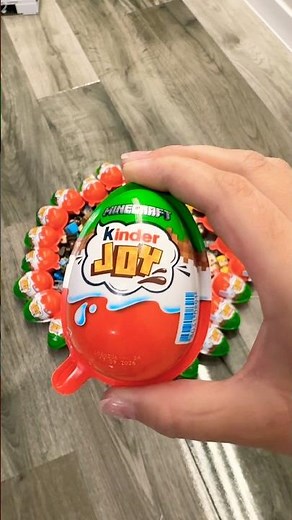 Kinder Joy Minecraft Unboxing #kinderjoyminecraft #shorts #asmr #kinderjoyunboxing #minecraft