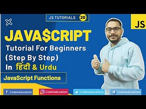 JavaScript Tutorial In Hindi | JavaScript Functions Tutorial In Hindi | JavaScript In Hindi | #20