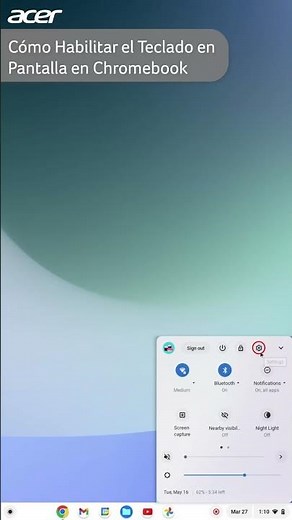 Cómo Habilitar el Teclado en Pantalla en Chromebook