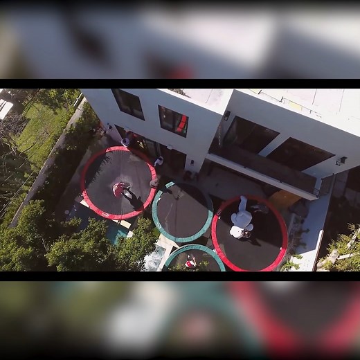 5.8K views · 94 reactions | Giant Backyard Custom Trampoline Park  | Jake Paul | Facebook