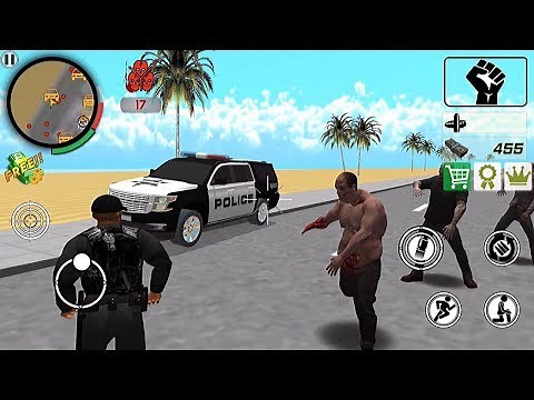 Police vs Zombie - Action Games | Gameplay Walkthrough Part 1 - Lomelvo